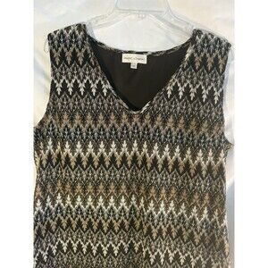 Dealers And Damon’s XL. 2 Piece Set Lined  Shirt And Jacket Brown Tones